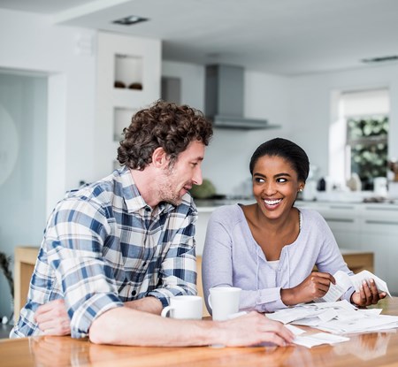 Couple in Kitchen