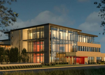 A rendering of UW Credit Union's new administrative campus on Madison's West side.