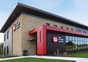 The New UWCU branch in Fitchburg, WI.