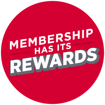 Membership has it's perks intro logo Membership has it's perks intro logo