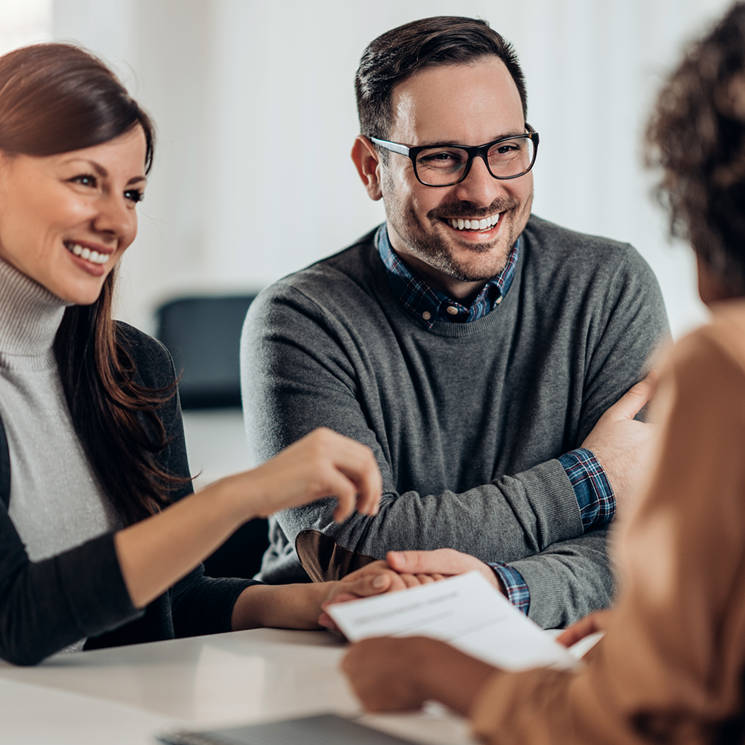 Couple at Wealth Management Appointment