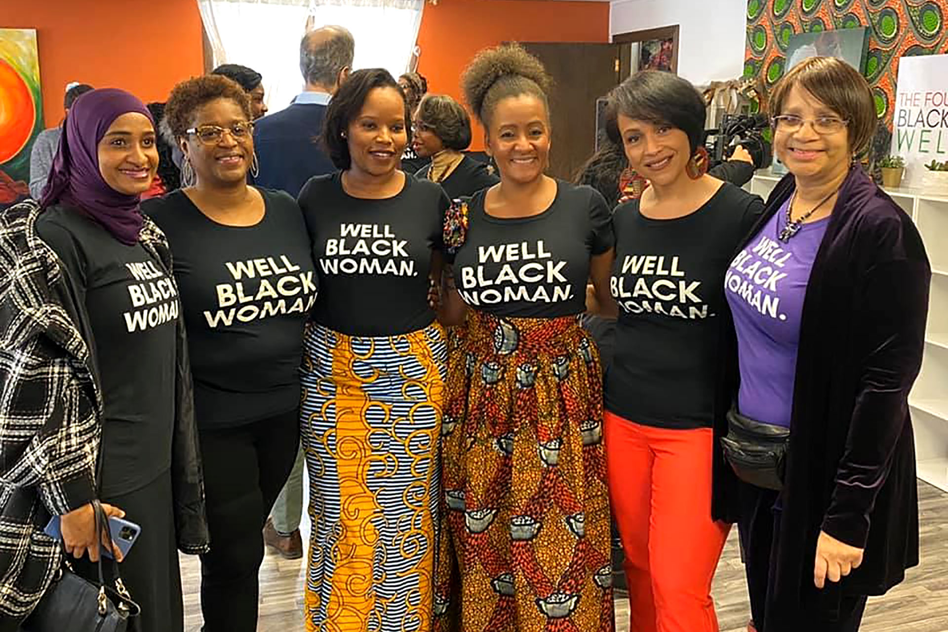 Members of The Foundation for Black Women's Wellness.